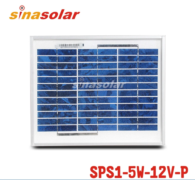

5W 12V Polycrystalline Solar Panel Module