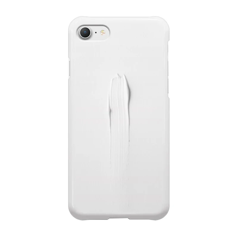 Black White for iphone 7 case silicone Design painted for Apple iphone