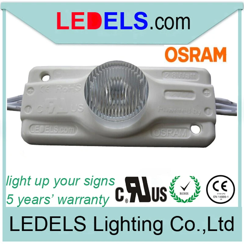 5years warranty,UL Listed CE ROHS Approved,2.8w 12V 250LM Osram led