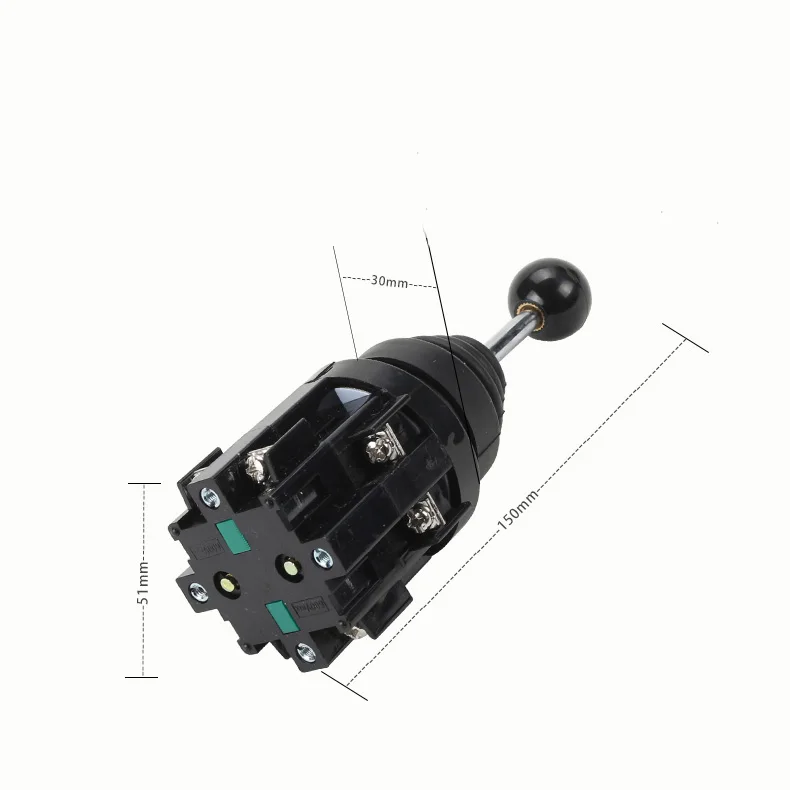 Self-Reset 4P4T 5 Position 4 Direction Joystick Monolever Switch A