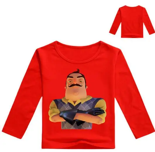 Picture 18 Новая модная игровая футболка для подростков; сезон осень; Camisetas; футболки из чистого хлопка; топы для мальчиков и девочек; детская одежда - Цвет: Picture 18