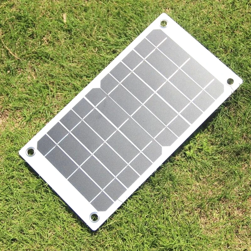 BUHESHUI 5 Вт 7,5 Вт 20 Вт портативное солнечное зарядное устройство для путешествий на открытом воздухе солнечное зарядное устройство для iPhone power Bank солнечная батарея