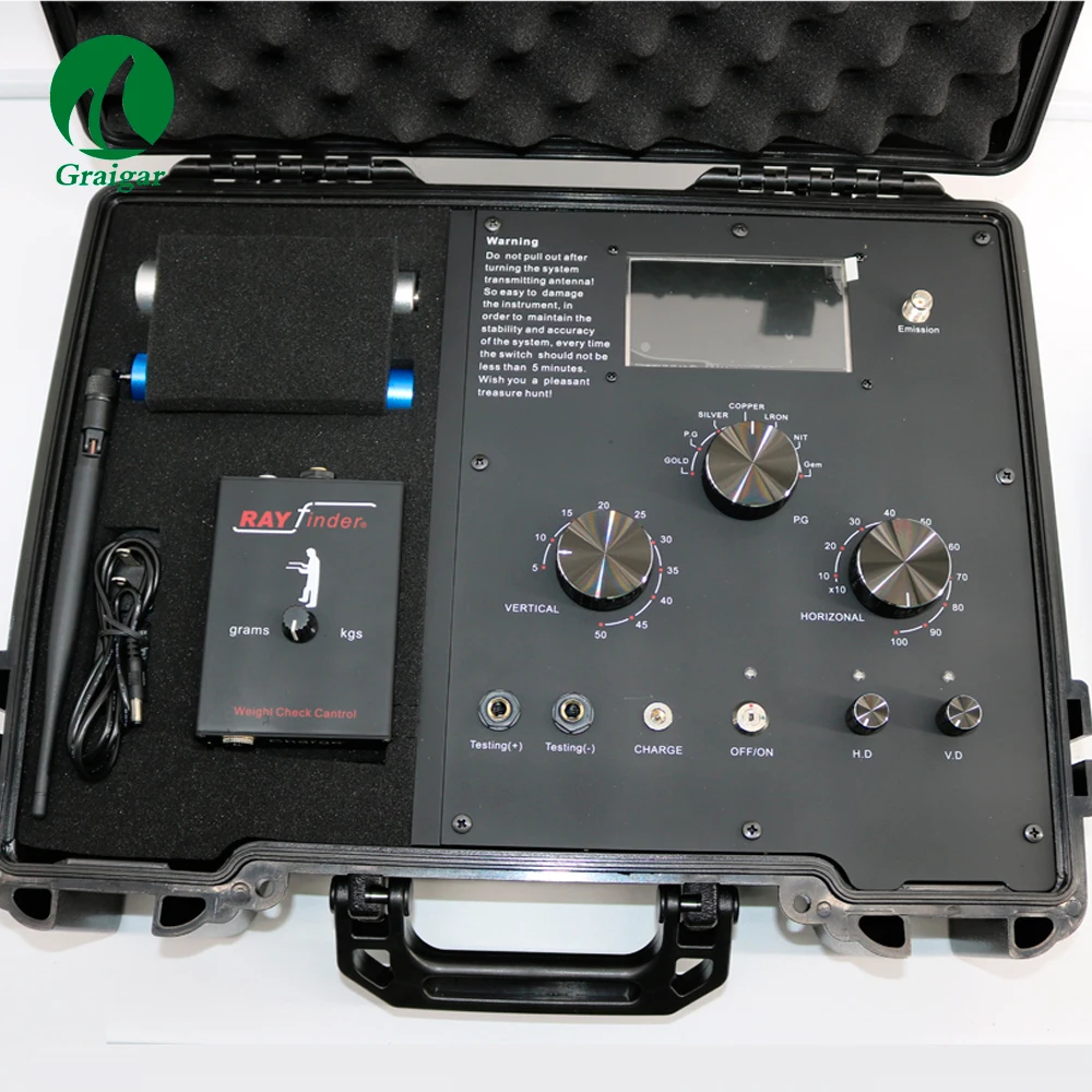 

New EG-1000 Underground Metal Detector 50m Detecting Depth 1000m Detecting Range Gold Diamond Finder