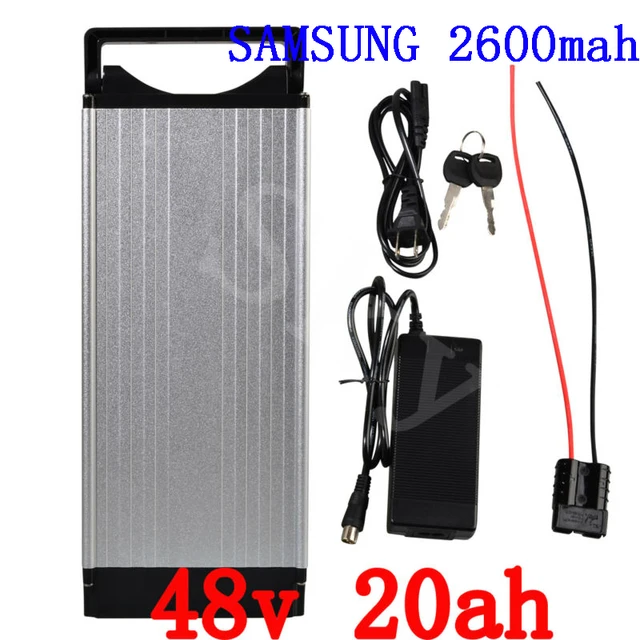 Cheap Free customs taxes High quality  48 volt li-ion battery pack with charger and BMS for 48v 20ah lithium battery pack