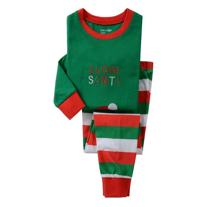 Пижамы очаровательные детские пижамы комплекты для детей новые рождественские пижамы для девочек и мальчиков - Цвет: Черный