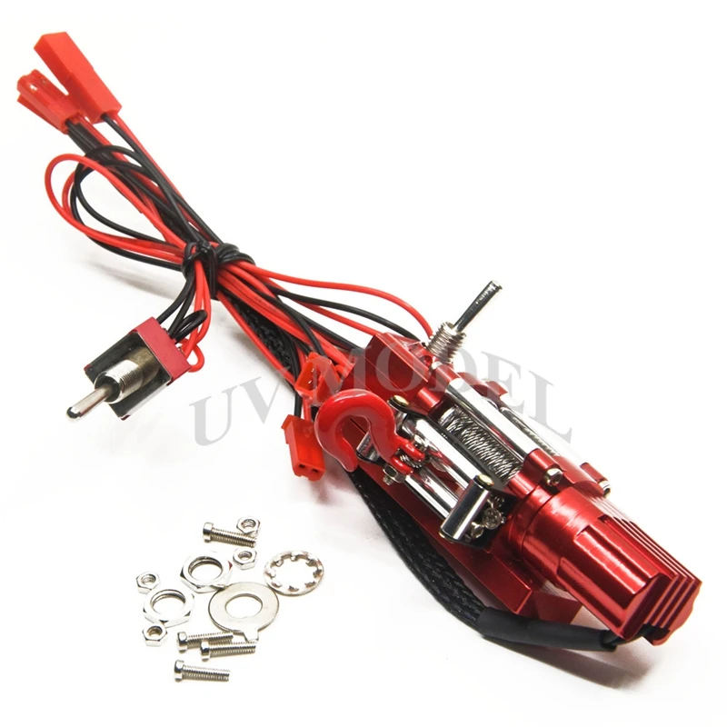 

Yeah Racing 1 : 10 RC Crawler Metal Steel Wired Winch Control Unit