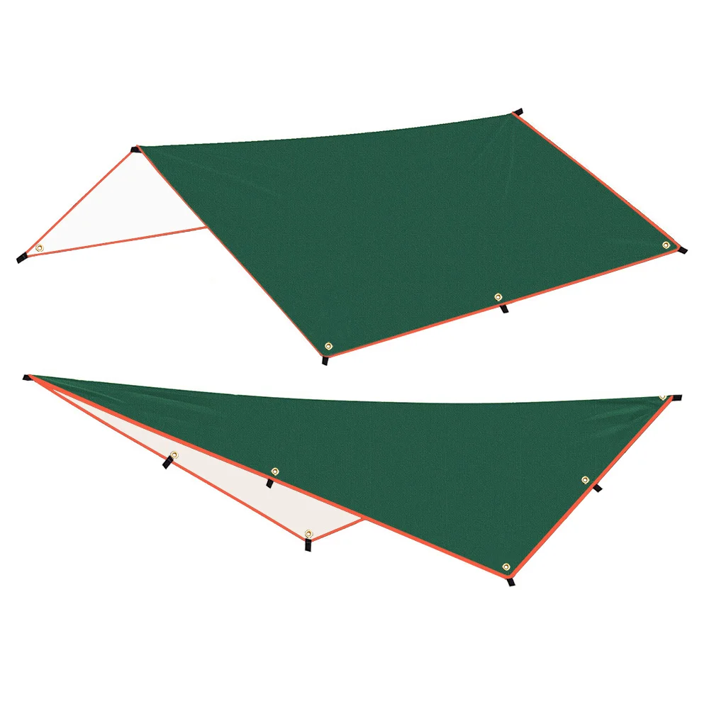 3x4 m شاطئ الشمس المأوى خيمة للماء المطر يطير الأشعة فوق البنفسجية قماش القنب خيمة التخييم ظلة المظلة في الهواء الطلق الشمس الظل الستارة عن الش...