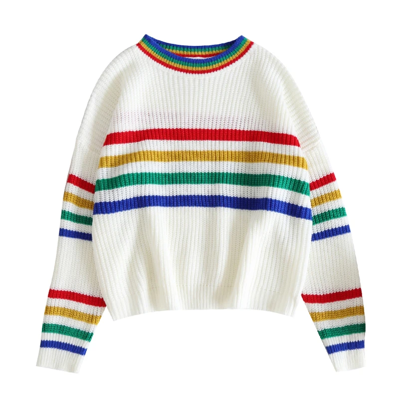 PERHAPS U Women Sweater Knitted 