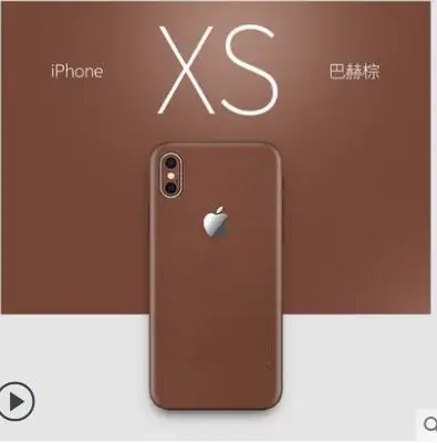 Чехол для iphone xs Роскошный чехол из натуральной кожи тонкий с защитой от царапин и