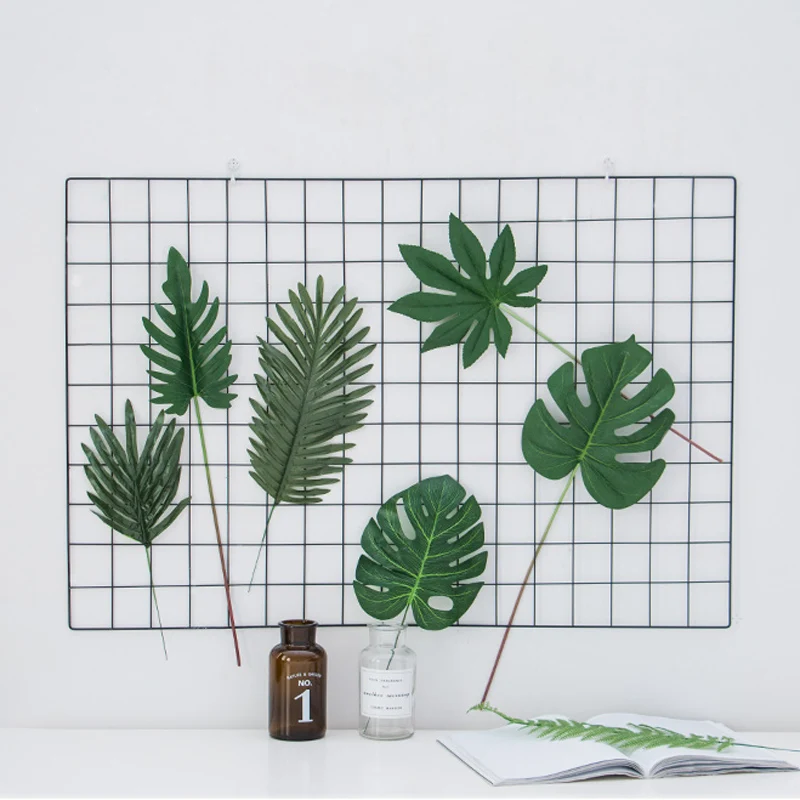 

Artificial Leaf Tropical Palm Leaves Simulation Leaf for Hawaiian Luau Theme Party Decorations Home garden decoration