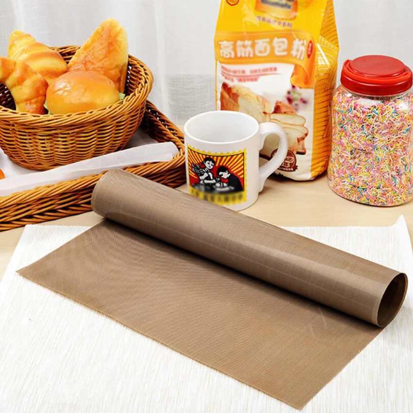 

2018 New 10Pcs 60*40 cm Reusable Baking Mat High Temperature Resistant Teflon Sheet Heat-Resistant Pad Non-stick for Outdoor BBQ