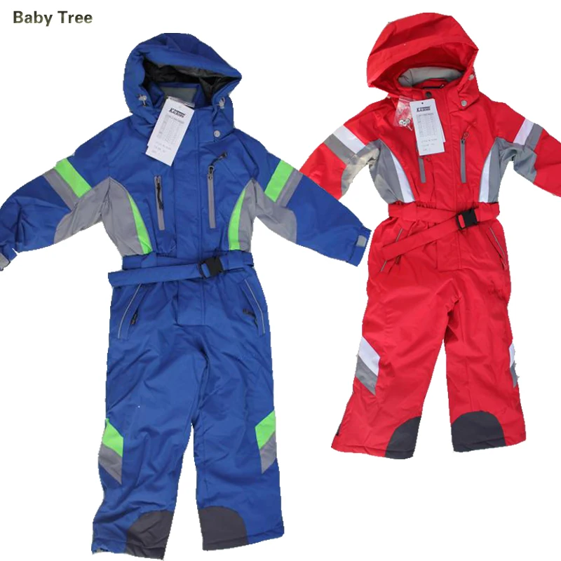 2 7Yrs Quality Children Ski Suit Winter Baby Boy Girl Snow Suits
