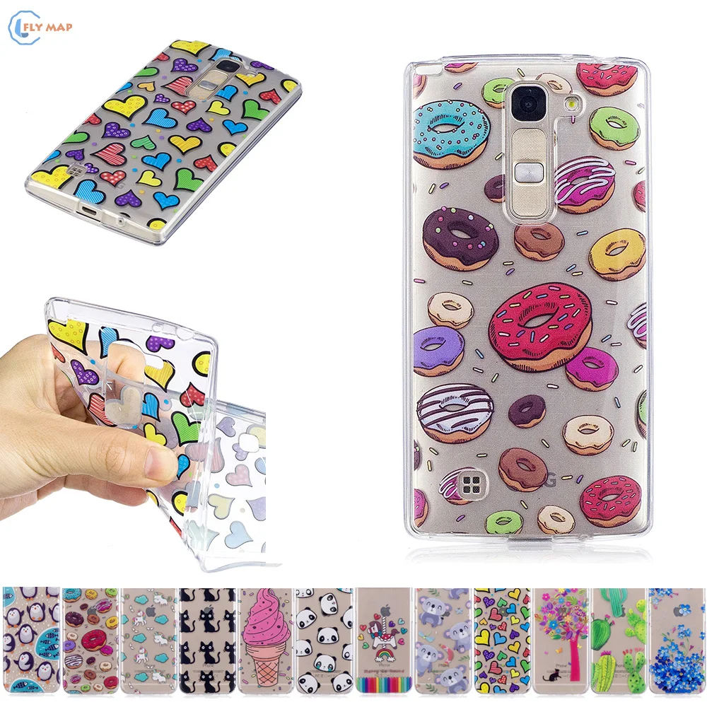 Подходящий чехол для LG G4c G 4c G4 c H522 H522y мягкий TPU мобильного телефона с изображением