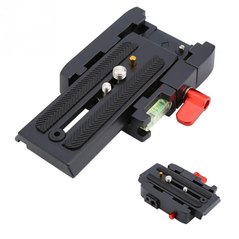 

High Quality Tripod Quick Release Plate Aluminum Alloy Camera Mounting P200 Pliers Adapter For Manfrotto 577 501 500AH