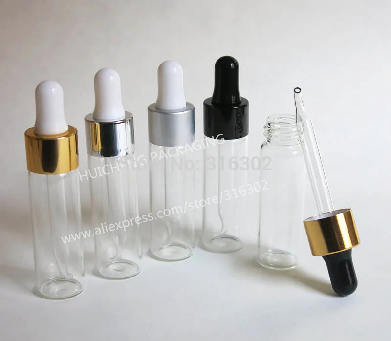Free shipping 50 LOT 15ml Empty Glass Essential Oil Bottle 15ml Glass Dropper Bottle 10ml is 2