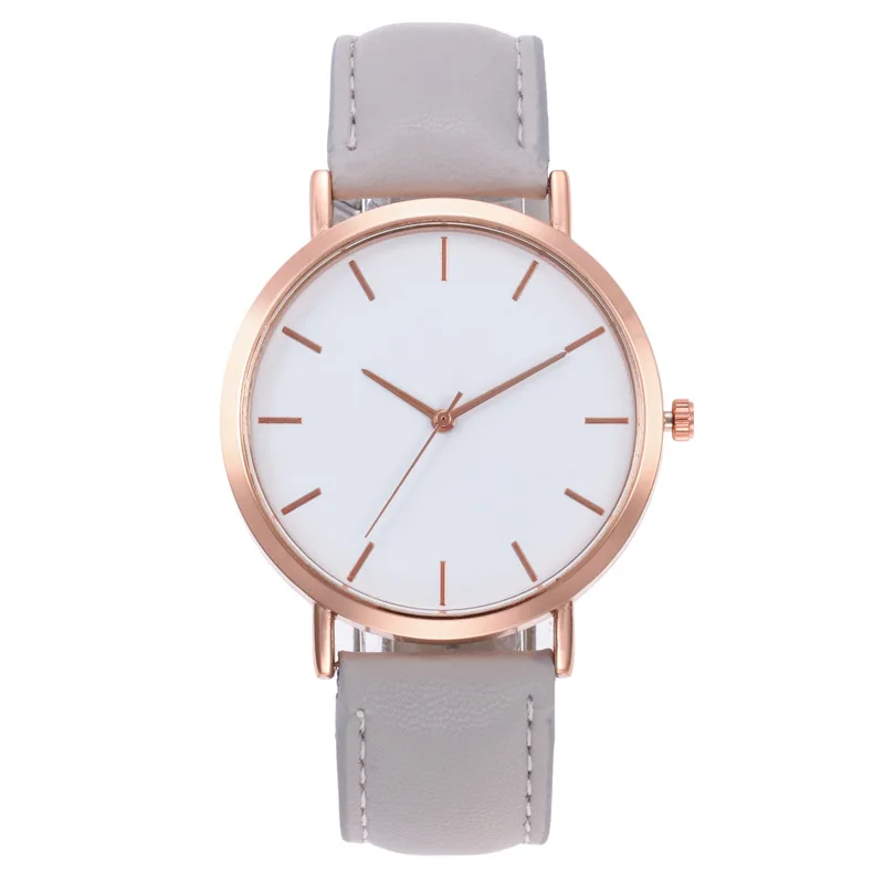 

Hot Sale Simple Fashion Women Leather Quartz Watch Women Wristwatch Casual Lady Watch Montre Femme Relogio Feminino Saat Horloge