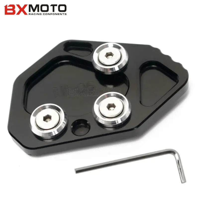 Подножка для мотоцикла с ЧПУ алюминиевая Расширительная боковая стойка