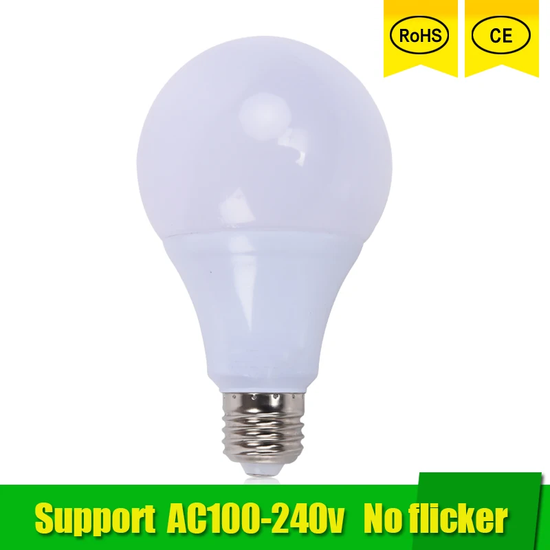 De alta potencia E27 B22 lámpara de luz LED Bombilla luz Led foco bombilla Lampada Led E27 Lamparas 18 W 15 W 12 w 9 W 100-240 V Bombillas LED De alta potencia E27 B22 lámpara de luz LED Bombilla luz Led foco bombilla Lampada Led E27 Lamparas 18 W 15 W 12 w 9 W 100-240 V Bombillas LED