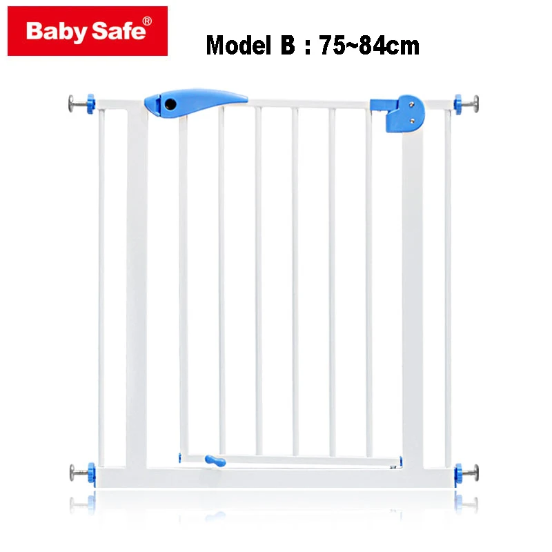 ✔ Babysafe металлические железные ворота детские защитные ворота пэт изоляция забор 75-82 см ширина го ✔