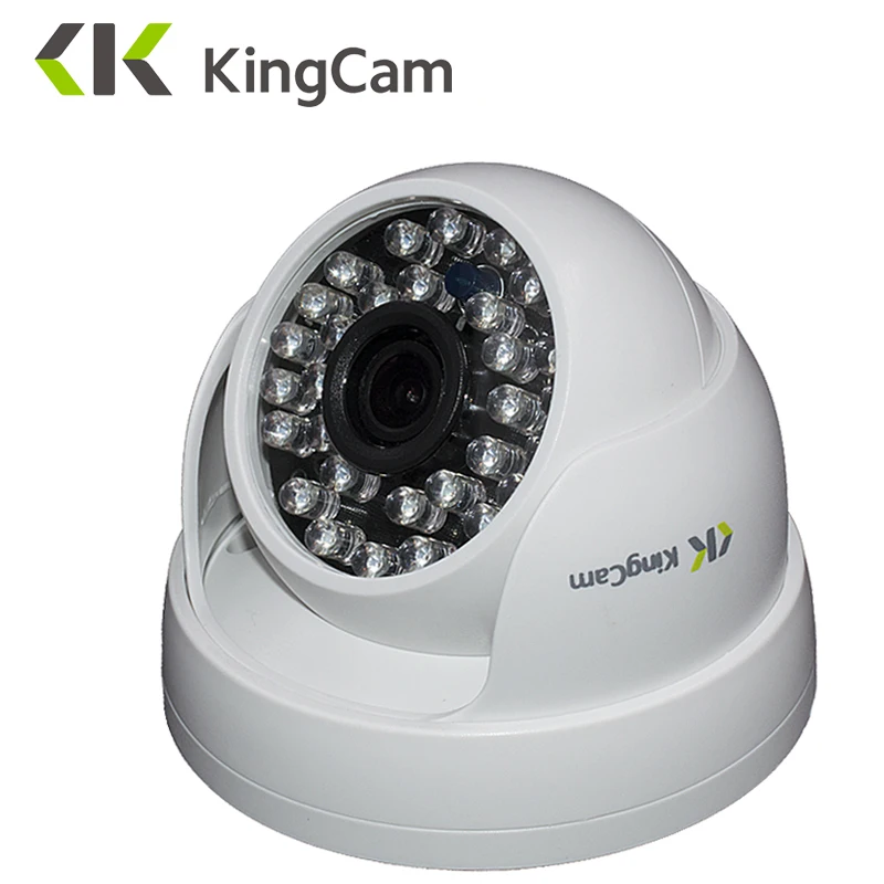 

KingCam Dome IP Camera 3.6mm Wide Angle 1080P 960P 720P Security indoor Day Night Vision Home CCTV ONVIF Surveillance Cameras