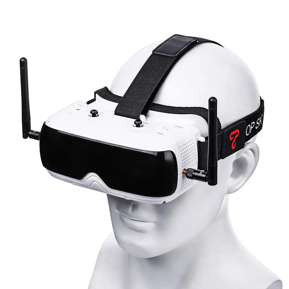 

TOPSKY Prime1S 5.8G 48CH 2.4 Inch FPV Goggles Diversity Receiver Built-In Battery DVR For RC Drone