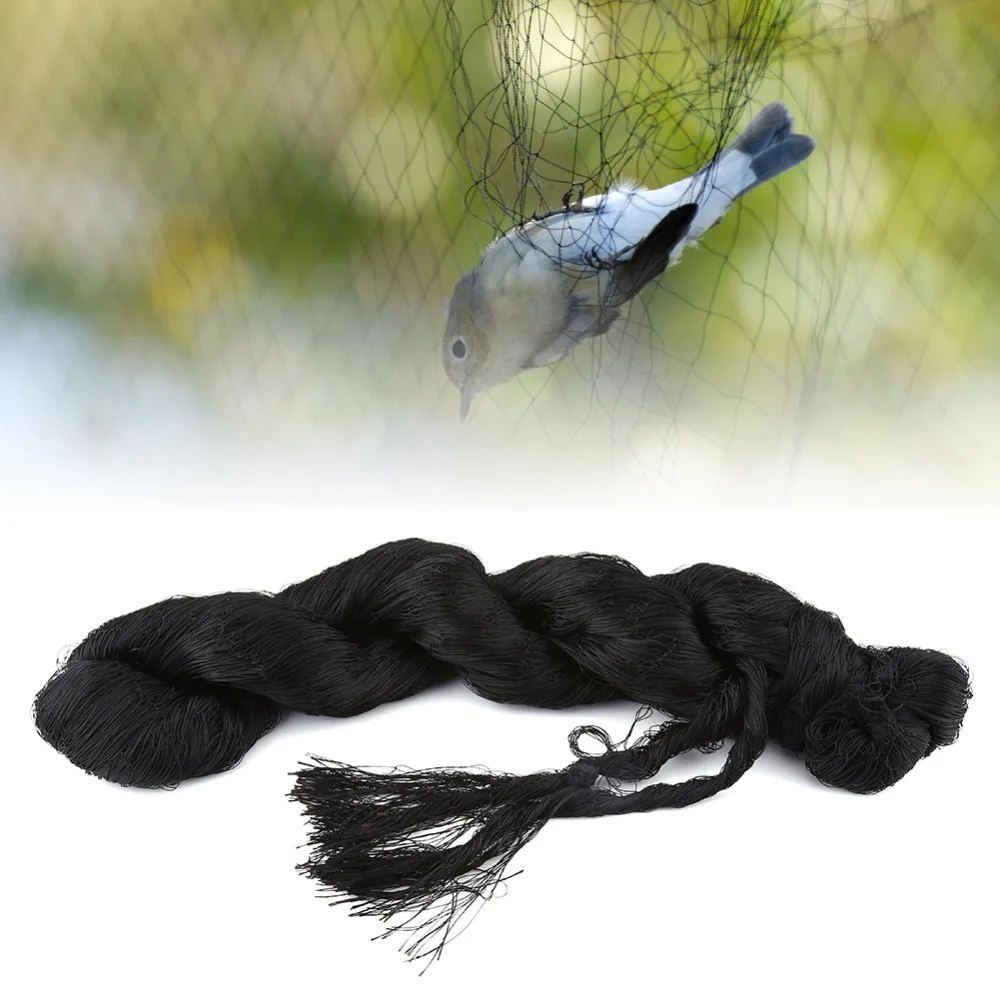 

7.61 * 15.24MX Black Anti Bird Protection Mesh Net for Farms Vineyard Agricultural Planting Protective Netting 210D