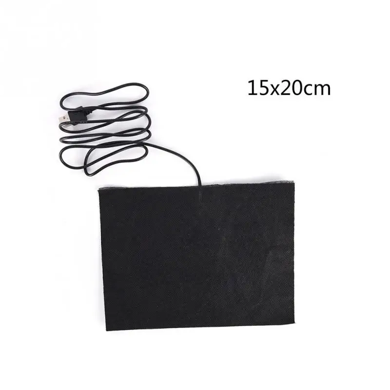 

5V Winter Hand Warmer USB Heating Mat Fashion Small Lightweight Portable Electric Carbon Fiber Heating Pad Film #830 NEW