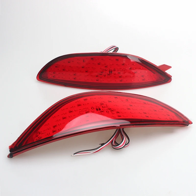 Perfect Automotive Led Rear Bumper Taillight Reflector Light Parking Brake Light Fog Light For Hyundai Accent / Verna / Solaris 2008-2 4