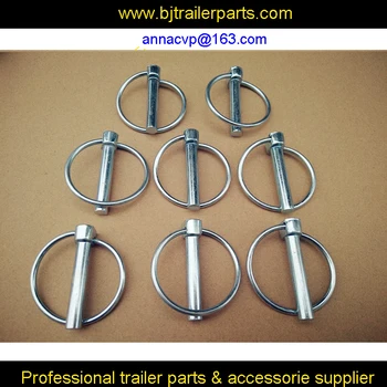 

8PCS Lynch pin linch pin, hitch lynch pin 8mm pin x 45mm trailer parts