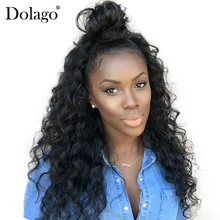 Loose Wave Lace Front Human Hair Wigs For Women Remy Long Brazilian Lace Frontal Wig Glueless