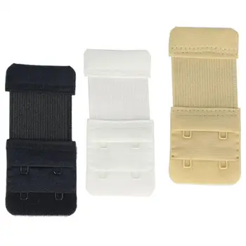 

Women 2 Hooks Elastic Bra Back Strap Extender Underwear Brassiere Extension hot