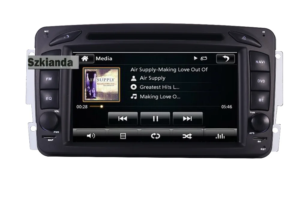 Best 2din 7" CAR DVD PLAYER For Mercedes Benz W209 W203 W168 W463 Viano W639 Vito Vaneo 3g GPS BT Radio USB SD Canbus Free 8GB Map 5
