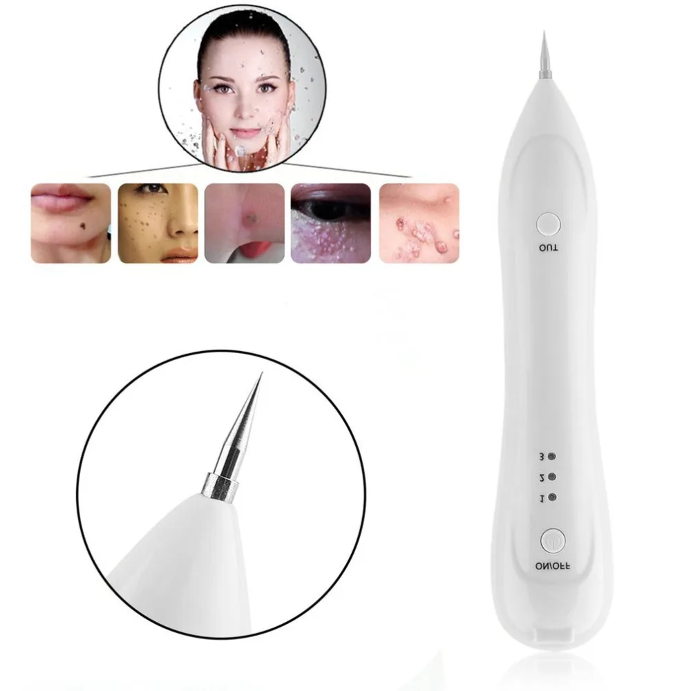 2018 Portable Laser Freckle Dot Mole Dark Spot Tattoo Removal Pen Beauty Skin Machine High Quality Face Skin Care FM88