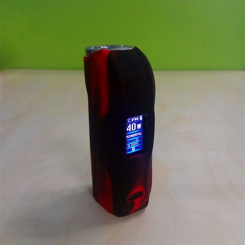 Цветной силиконовый чехол-рукав защитный чехол для Hcigar warwolf box mod 80w чехол/рукав/обертывание/кожа/толще