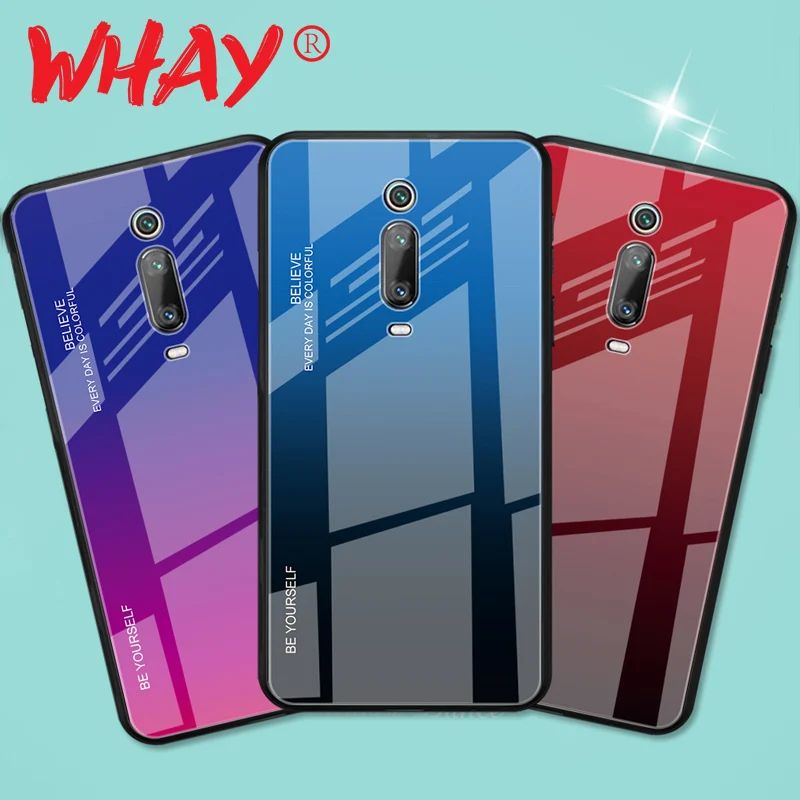 

Tempered Glass Case for Xiaomi Redmi note 7 Mi 9 K20 Pro Phone Cover for Xiaomi Redmi 7 6A Note 5 6 Pro Mi 8 A2 lite Phone Case