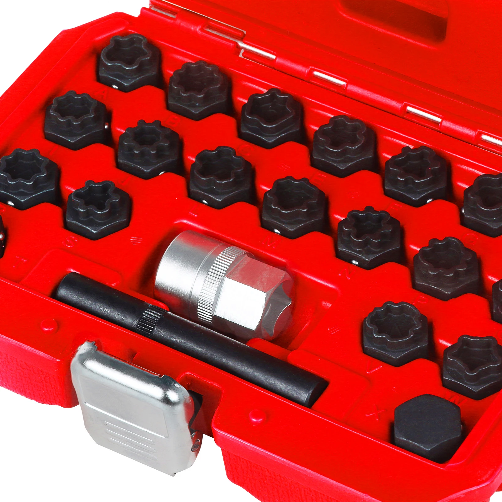 22pcs Car locking Wheel Nut Removal Tool Key