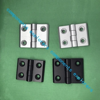 

4060 Metal hinges for profile connections, Silver,10pcs/lot.