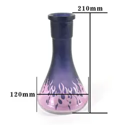 ADMY стекло наргуил кальян база банка ЧИХА лампочка наргильная ваза Бонг для курения аксессуары бутылка