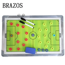 High-End Magnetic Football Training Tactical Board Soccer Coaching Aluminum Football Coach Board Voetbal Training Accesssories