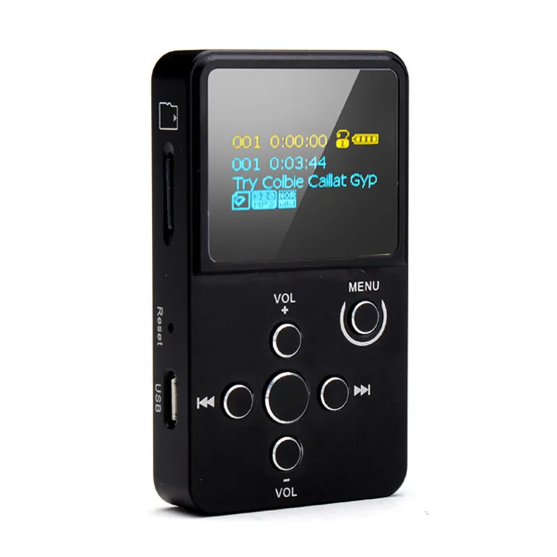 XDUOO X2 металлический HIFI MP3 плеер MP4 профессиональный аудио плеер без потерь 0,9" OLED экран Поддержка 32 Гб TF MP3 WMA APE FLAC WAV