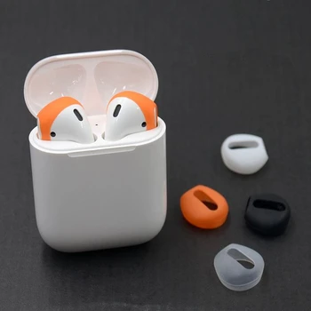 

12Pairs Anti-slip Ultrathin Silicone Ear Tips Earbuds Replacement Covers for Apple Airpods Earphone