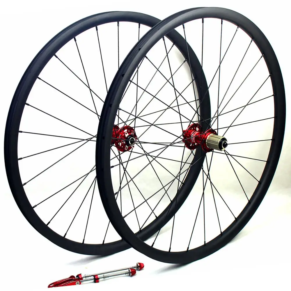 26er 27.5er 29er Full Carbon Fiber Mtb Wheels 26 27.5 29 Bicycle ...