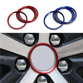 

4pcs Wheel Hub Cover Sticker for Peugeot 307 206 308 207 406 407 408 Refitting Accessories Styling
