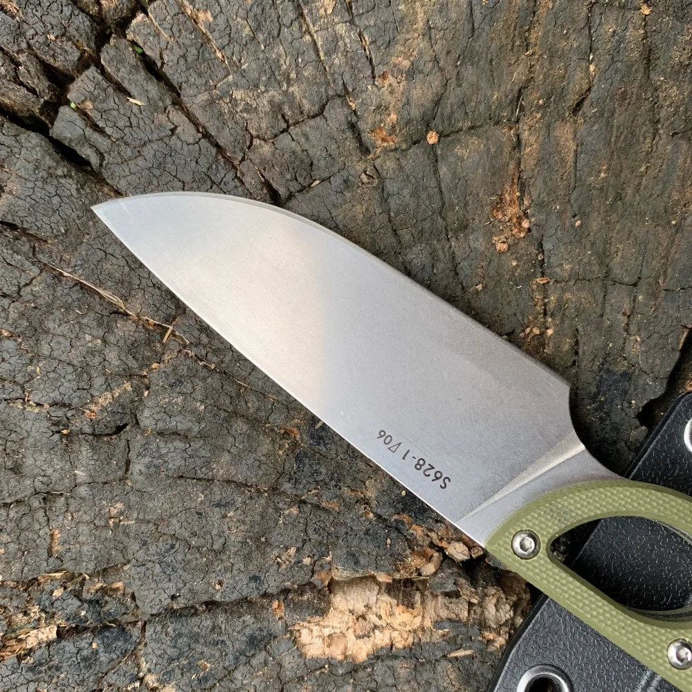 Tanie Sanrenmu S628 feste klingle messer 8Cr14MoV klingle camping survival survival edc narzędzie do przenoszenia wiadomości z mantel