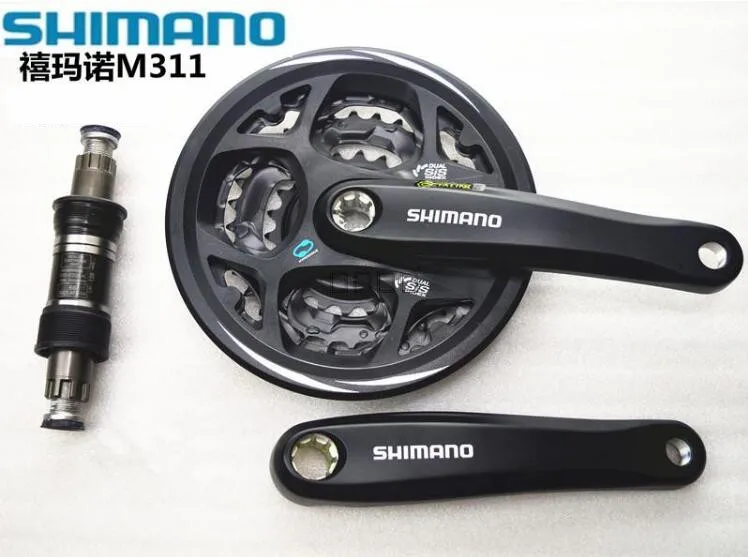 Shimano ALTUS M310 шатун 170 мм 42/22 т с BB-UN26 MTB велосипед 3X8 скорость cassete 11-32T Группа набор Аксессуары для велосипеда