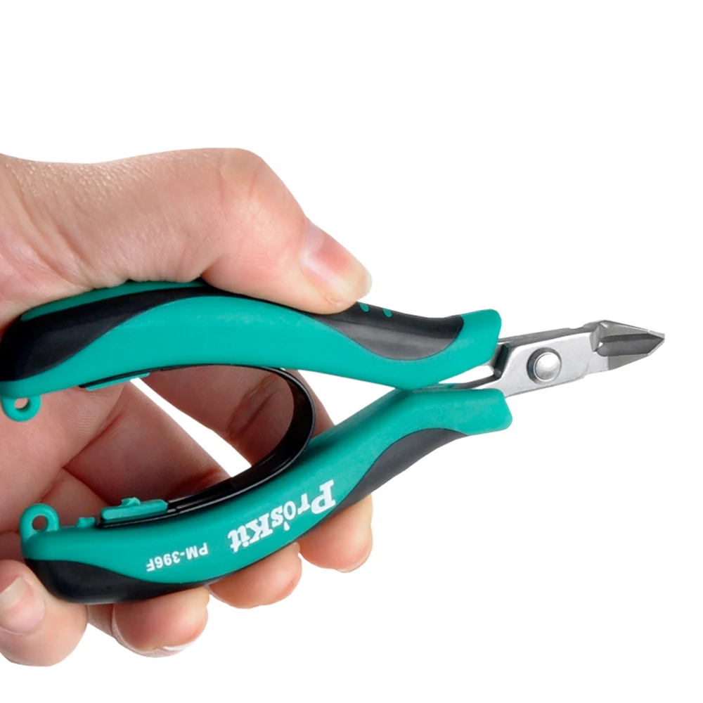 PM-396F Pro'sKit Forceps Diagonal Pliers For Electrical Beading Cable Wire Side Cutter