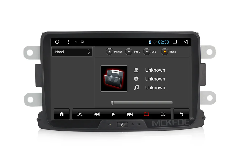 Sale 8" Android7.1 car radio player gps navigation for Lada Xray 2/Dacia/Duster/Logan/Sandero car multimedia player CANBUS 23