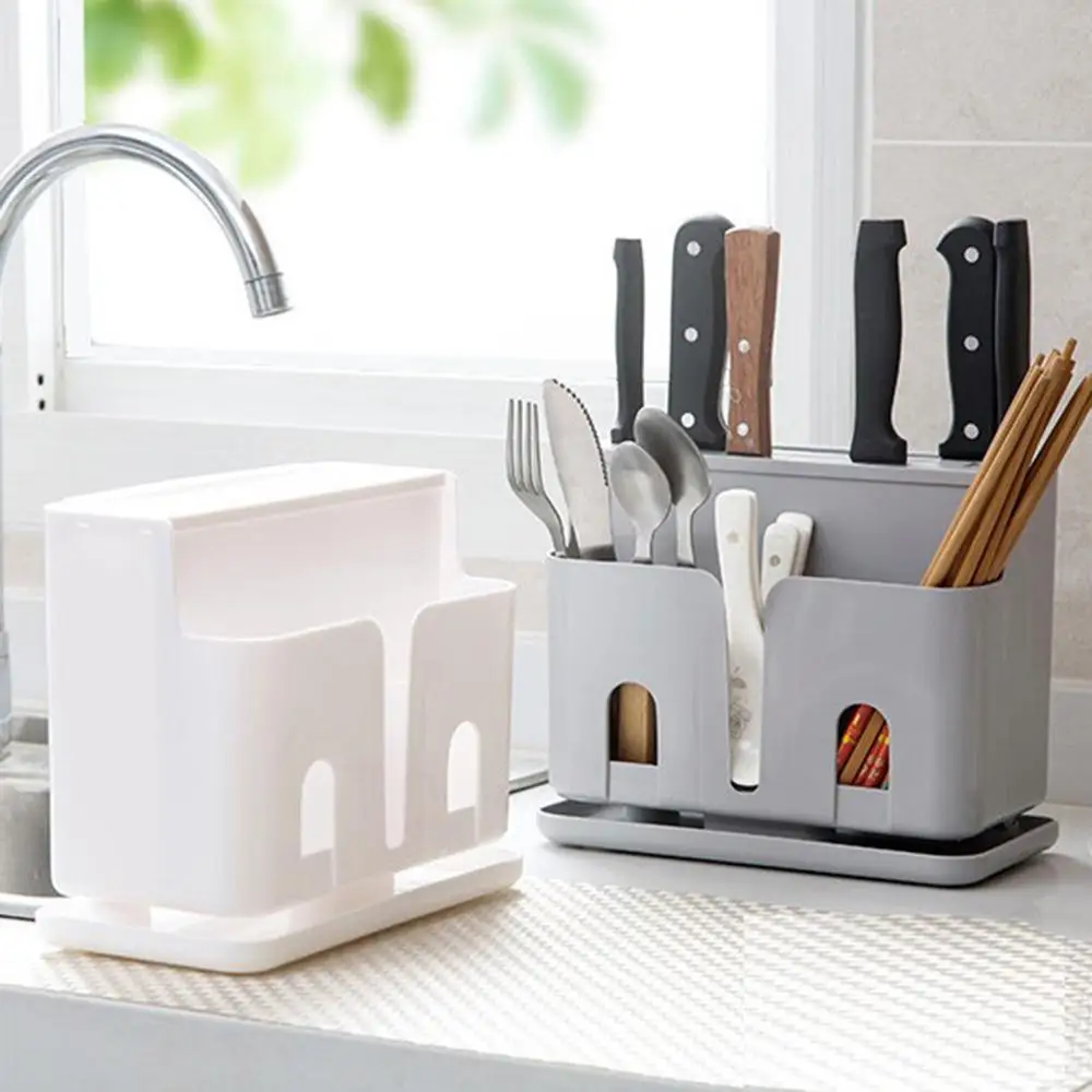 

Storage box 2019 new best selling wall-mounted multi-function knife and fork chopsticks household kitchen drain storage box#4M22