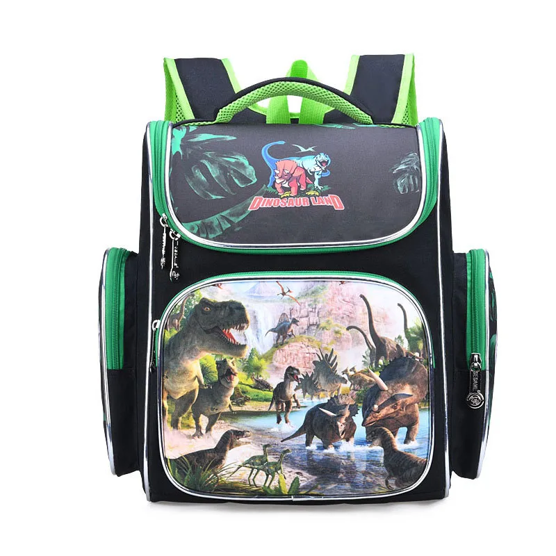 

Primary Grade 1-3 Kids 3D Cartoon School Bags Orthopedic Waterproof and Burden Reduction School Backpack Boys Girl School Bags