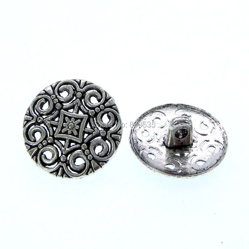 20 шт. металлические пуговицы для рукоделия скрапбукинга|silver button|silver push buttonsilver tinsel